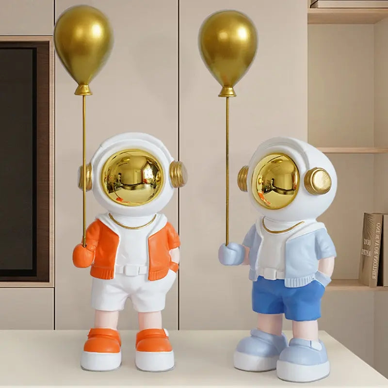 Astronaut Kiddo Showpiece - Orange