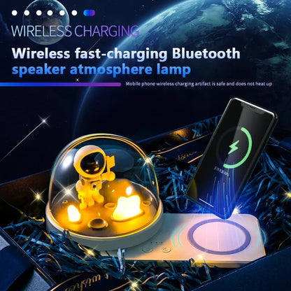 Moon Landing Bluetooth Speaker & Wireless Charging
