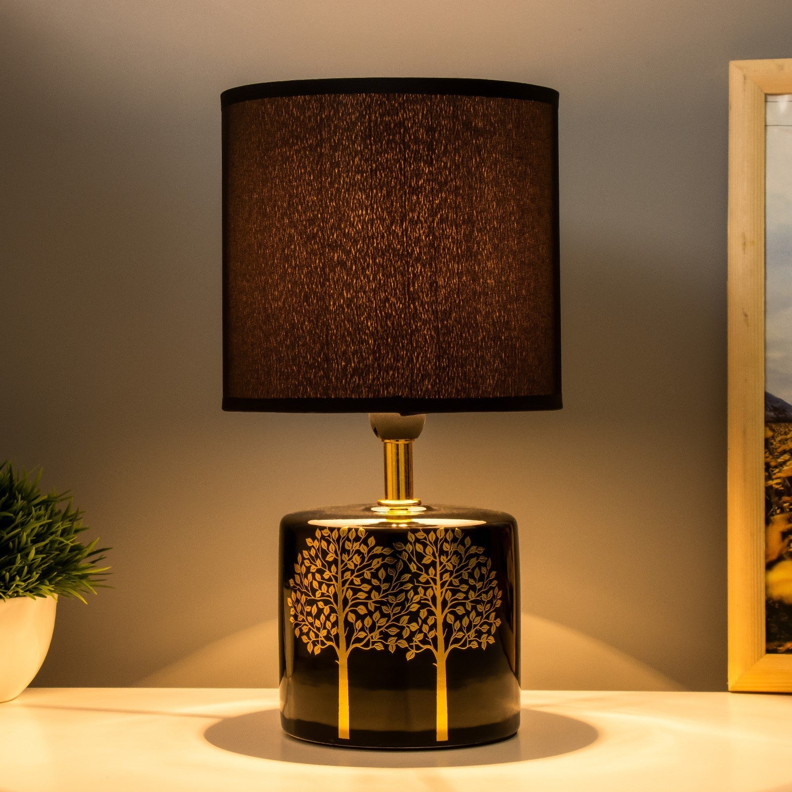 Table lamp "Duo arbor" E14 40W Black
