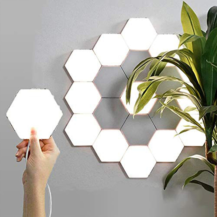 Quantum Touch Sensitive Light, Modular Bedside Lamp (White)
