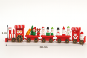 Wooden Christmas Toy Train – 38 cm