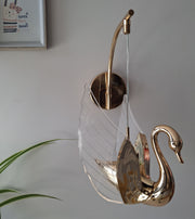 Swan LED Wall Light Fixture for Living Room, Bedroom, and Hallway Vanity Light