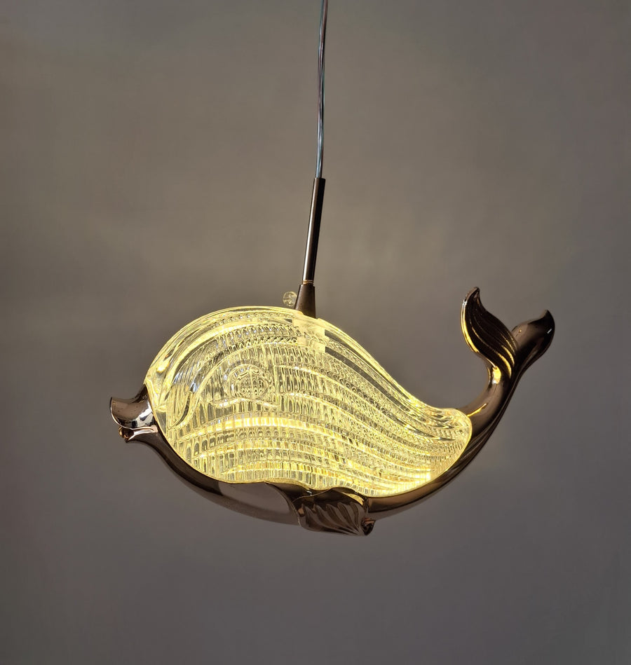 Dolphin Acrylic Pendant Light Big