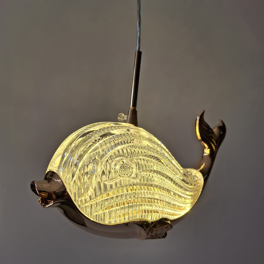 Dolphin Acrylic Pendant Light Big