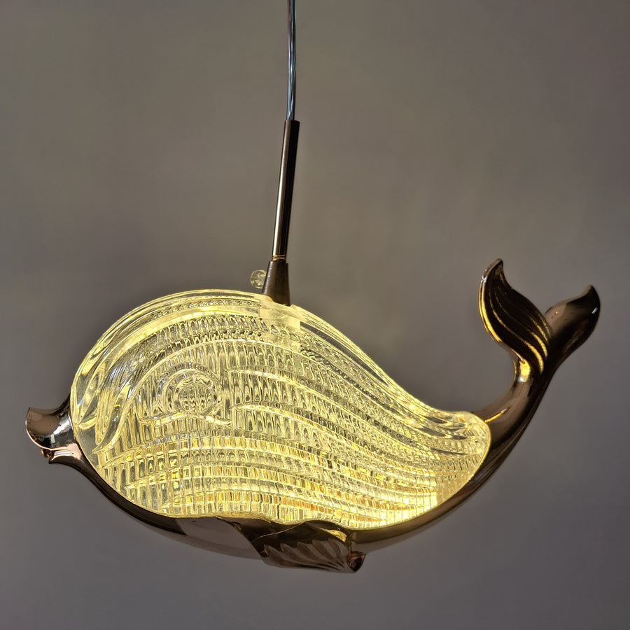 Dolphin Acrylic Pendant Light Big