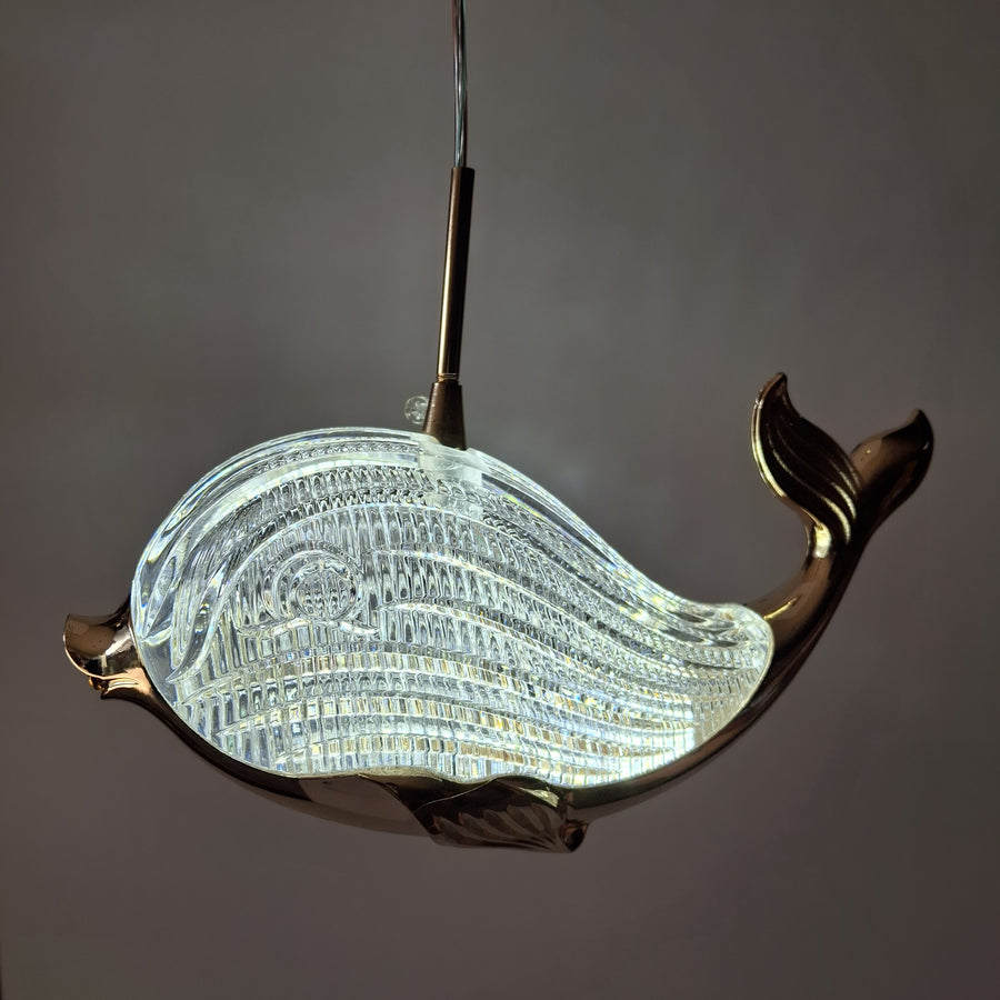 Dolphin Acrylic Pendant Light Big