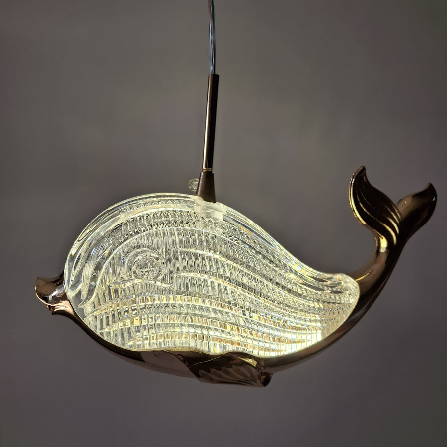Dolphin Acrylic Pendant Light Big