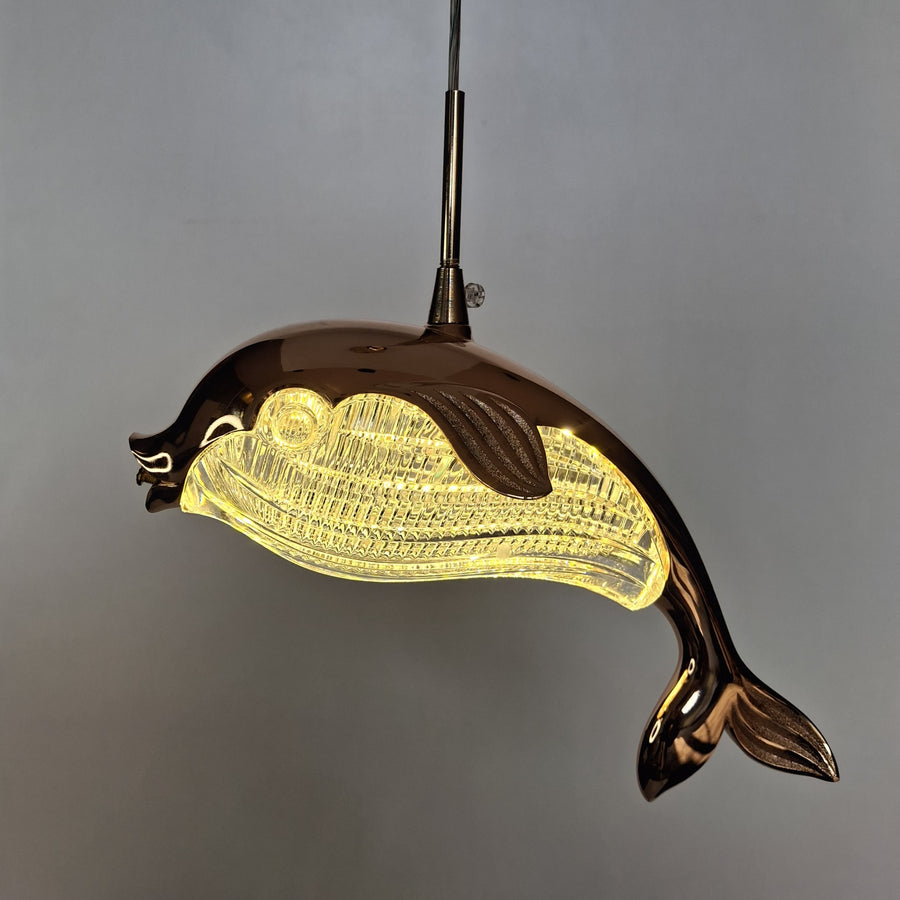 Dolphin Acrylic Pendant Light