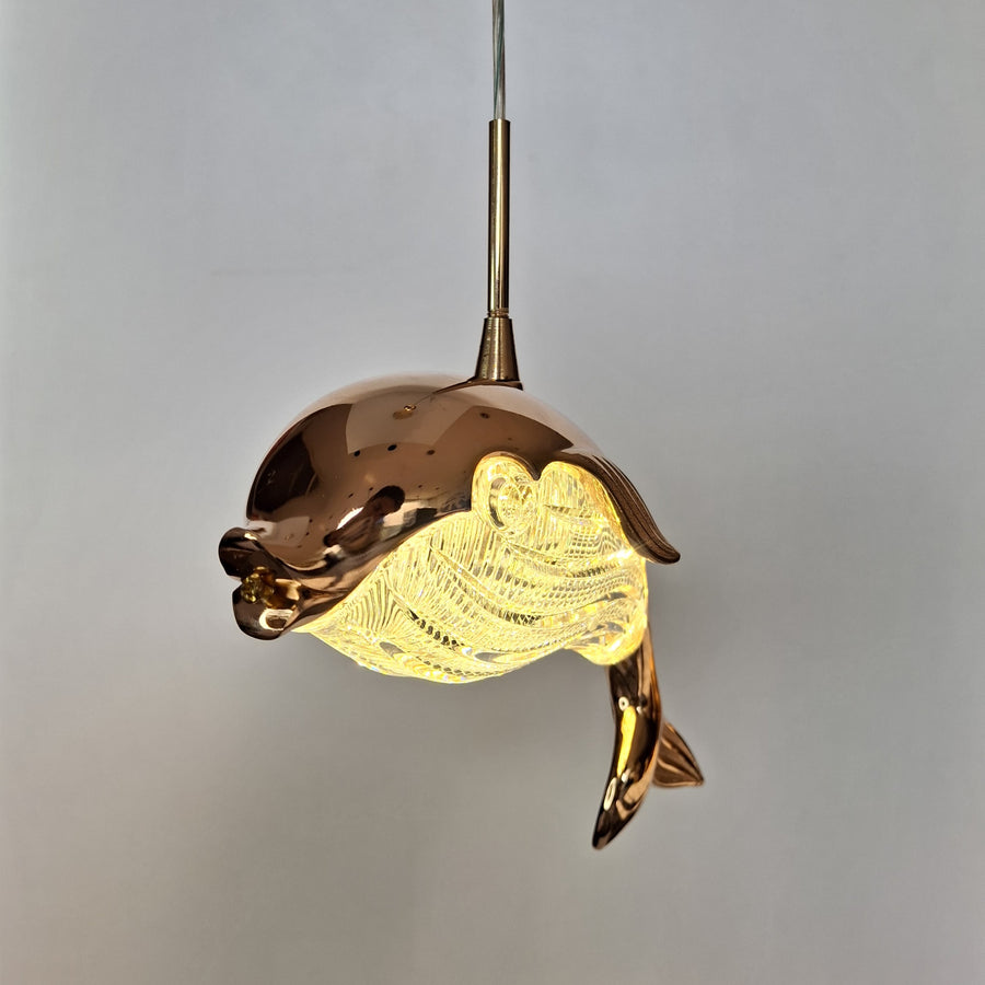 Dolphin Acrylic Pendant Light