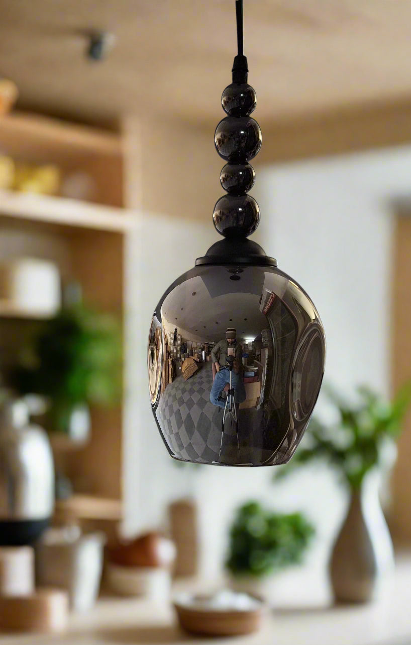 Crystal Glass Antique Vintage Pendant light, Teardrop Hanging Lights