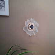 Crystal Gold LED  Flower Glass Style Wall Light