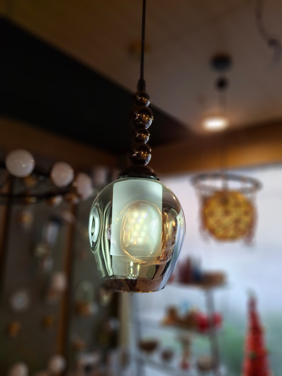 Crystal Glass Antique Vintage Pendant light, Teardrop Hanging Lights