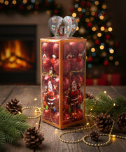 Coral Tree Red Ornament Set – 20 Glossy & Ribbed Balls