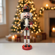 Coral Tree 12 inch Scottish Bagpiper Nutcracker – Wooden Tartan Figurine
