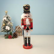 Coral Tree 12inch Royal Guardsman Nutcracker – Wooden Red & Gold Christmas Figurine
