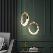 Half Moon Hanging Pendent Light Suitable for Living Room
