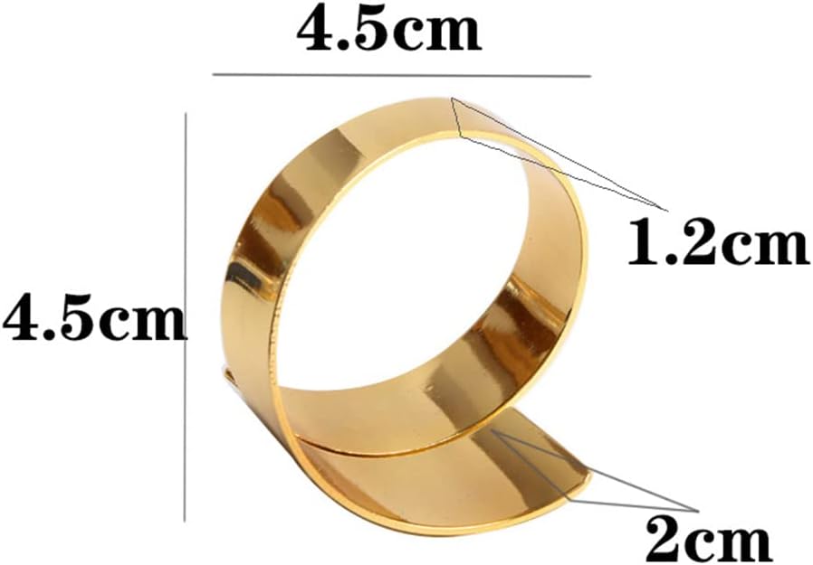 set of 6 Western Napkin Ring