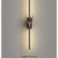 LED Black Deer Long Wall Light