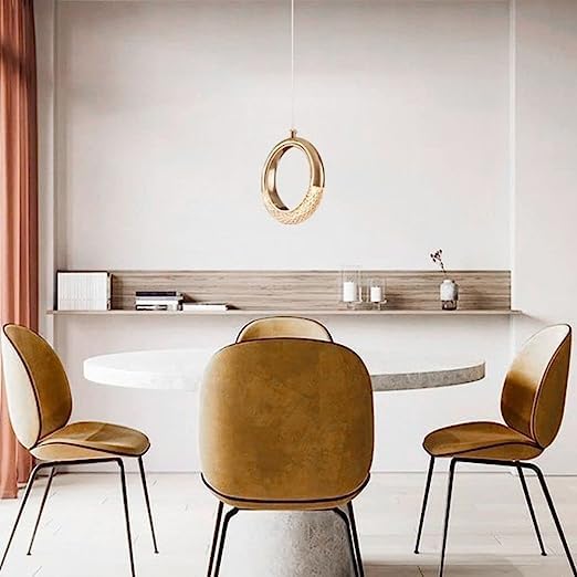 Half Moon Hanging Pendent Light Suitable for Living Room