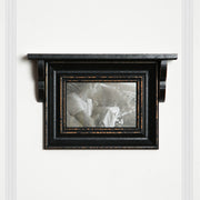 Horizontal photoframe with shelf