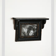 Horizontal photoframe with shelf