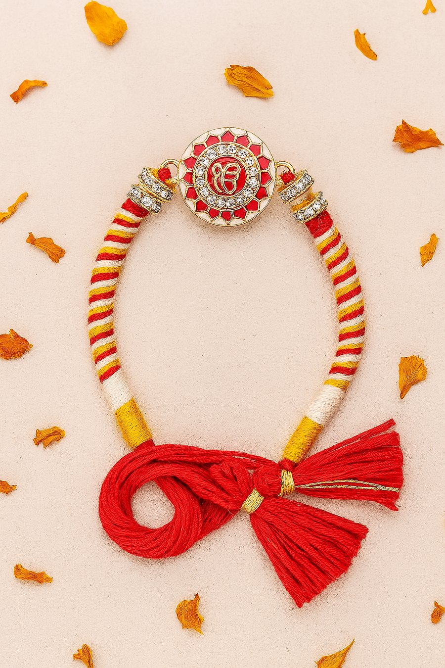 Red Omkar rakhi