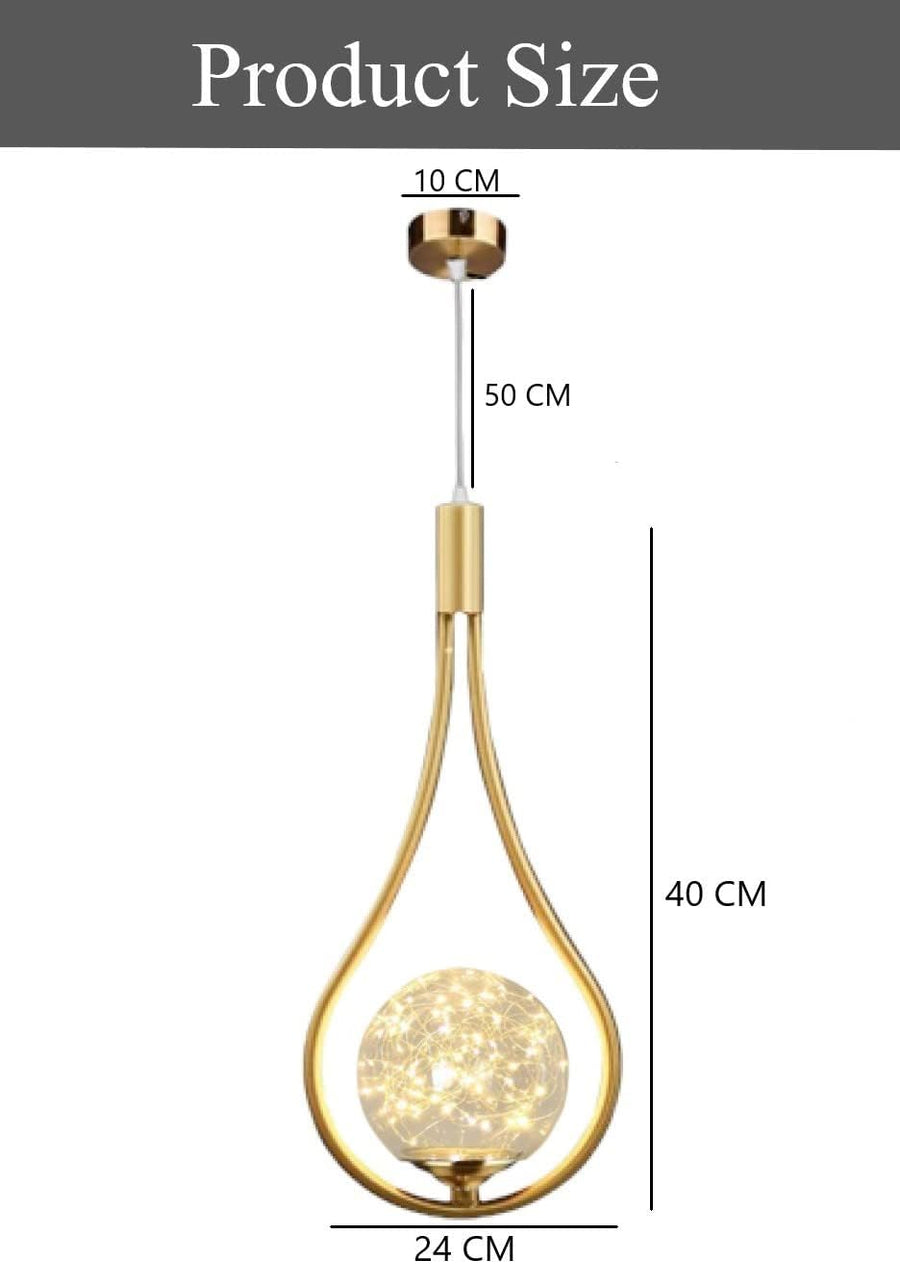 Fairy Glass Shade Pendant Light
