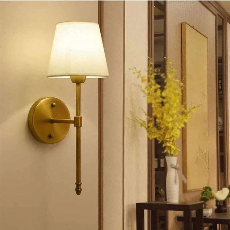 Antique Golden Finish Spacer Wall Lamp