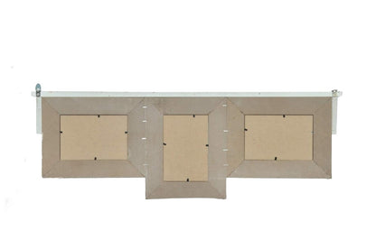 wooden shelf set of 3 photoframe
