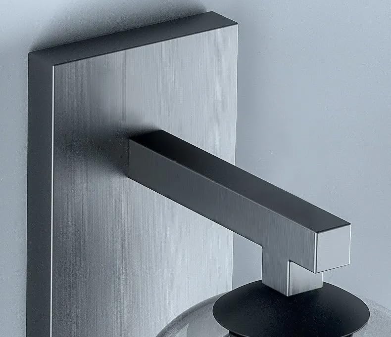 Matte Black Smoky Wall Light/Sconce by Grover Lights