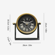 Retro Small Table Clock