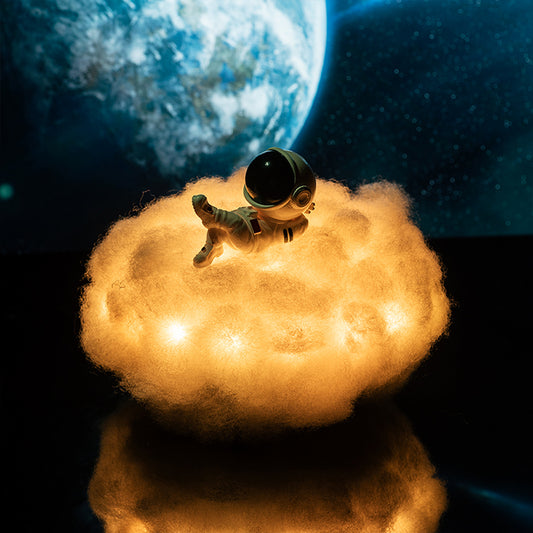 Fluffy Cloud Astronaut Light (With Remote)