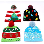 Christmas Light Up Hat LED Knitted Hat