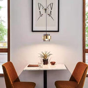 Modern Glass Pendant Light Fixtures Brass Ceiling Hanging Light