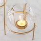 Glass Bowl T Candle Holder