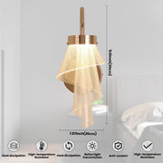 Modern Wall Mount Light Fixture for Living Room, Bedroom, and Hallway