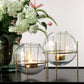 Glass Bowl T Candle Holder