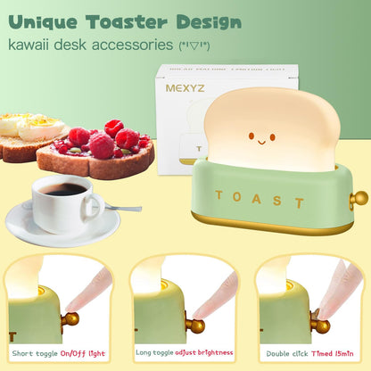 Rechargeable Toast LED Night Lamp