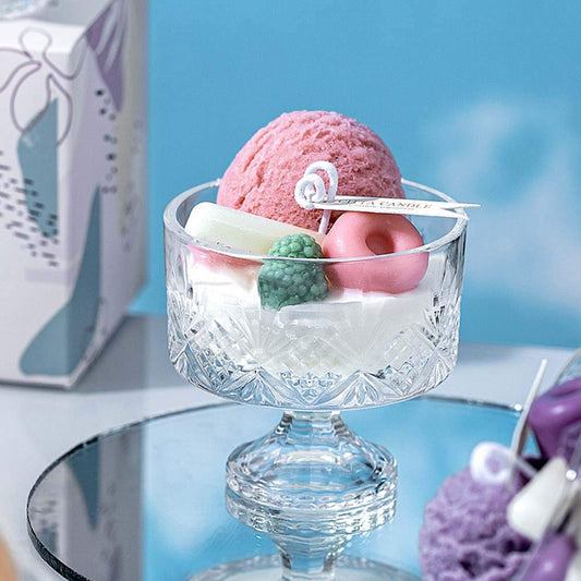 Lovely Ice Cream Scented Candle Gift