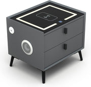 Smart Bedside Table with speaker and charger