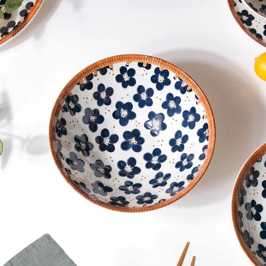 Porcelain Bowls Set, 300 ML Serving Bowls Oven Safe for Dining (4 -Piece)