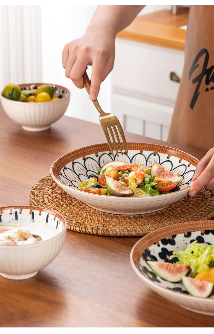 Japanese style Ceramic Rice Bowl set