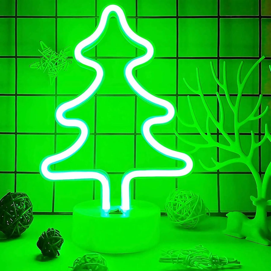 Christmas Tree LED Night Light Desk Light Lamp