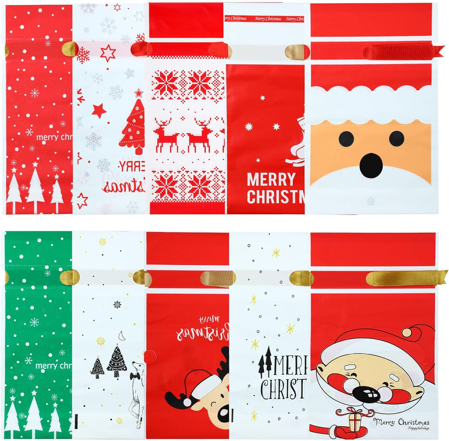 Christmas Candy Gift Cookie Bags