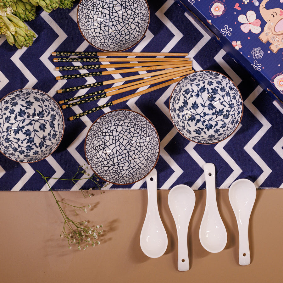 Japanese style Ceramic Rice Bowl set(set of 12)