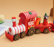 Wooden Christmas Toy Train – 38 cm