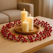 Red Berry Christmas Garland | Flexible Festive Hanging Décor 210cm