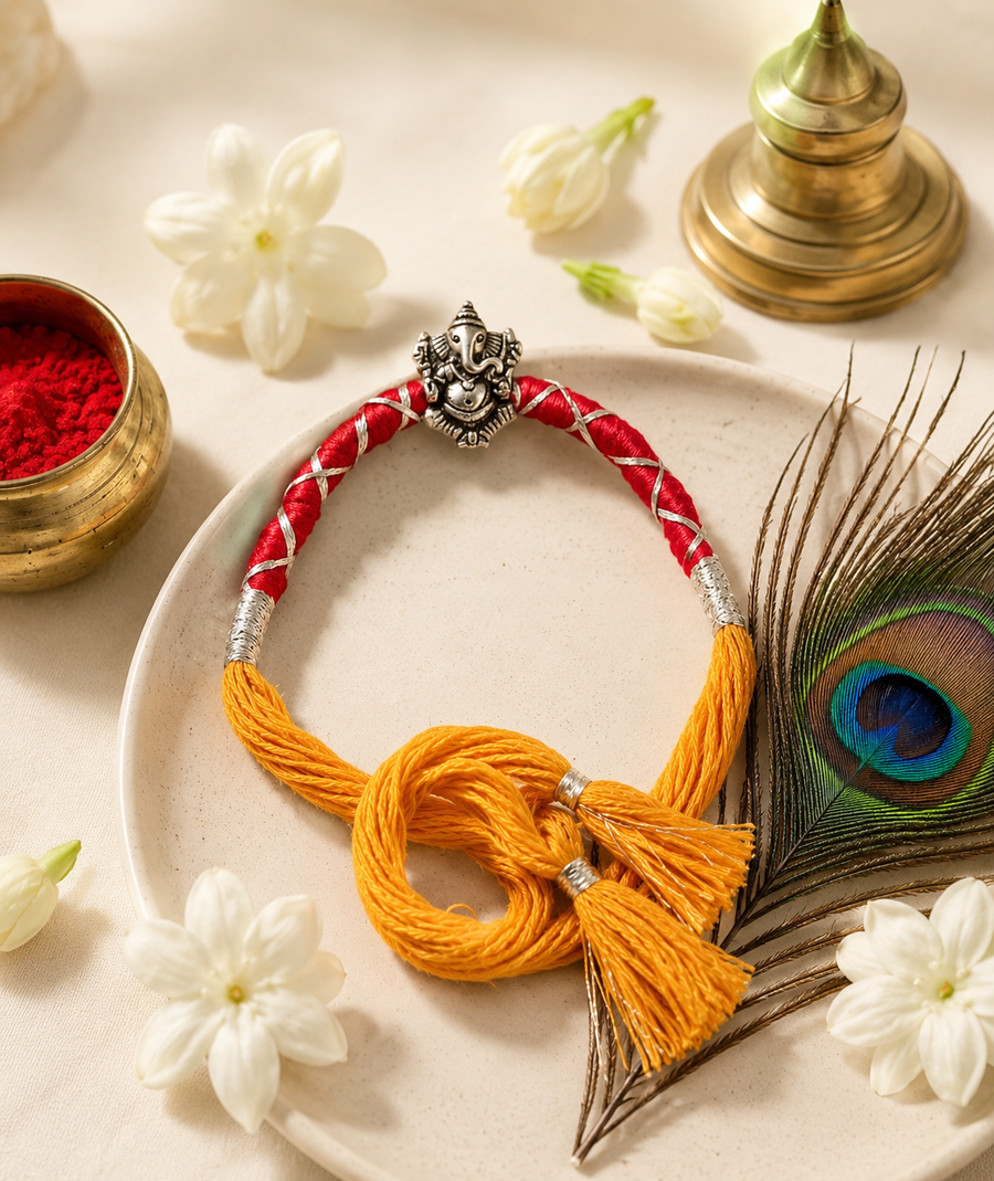 Divine Ganesha Rakhi for Brother