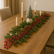 Red Berry Christmas Garland | Flexible Festive Hanging Décor 210cm