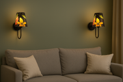 The Stamp Lamp Shade Wall Lights